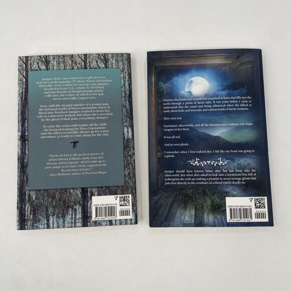 2 Books Juniper Wiles and Juniper Wiles and the Ghost Girls Charles de Lint PB - Picture 2 of 10